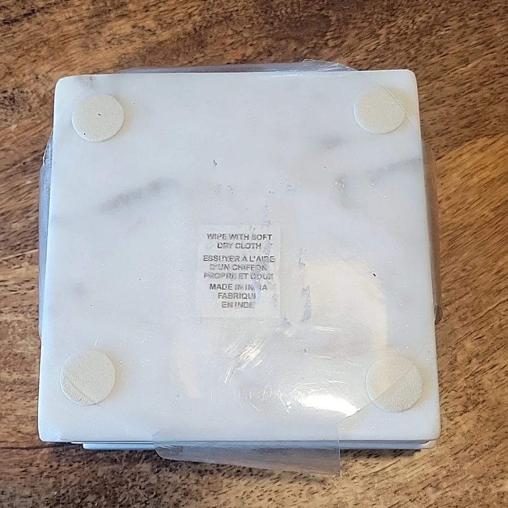 Marble Coaster Set